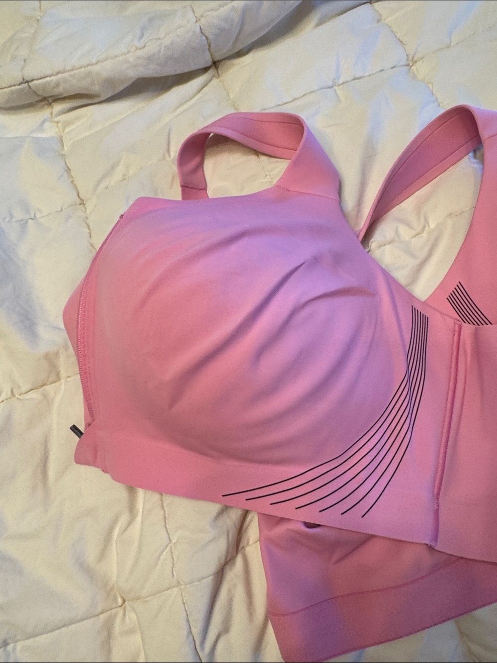 Victoria's Secret Pink Front-Zip Sports Bra - Picture 6 of 6